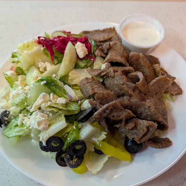 Gyro Salad.