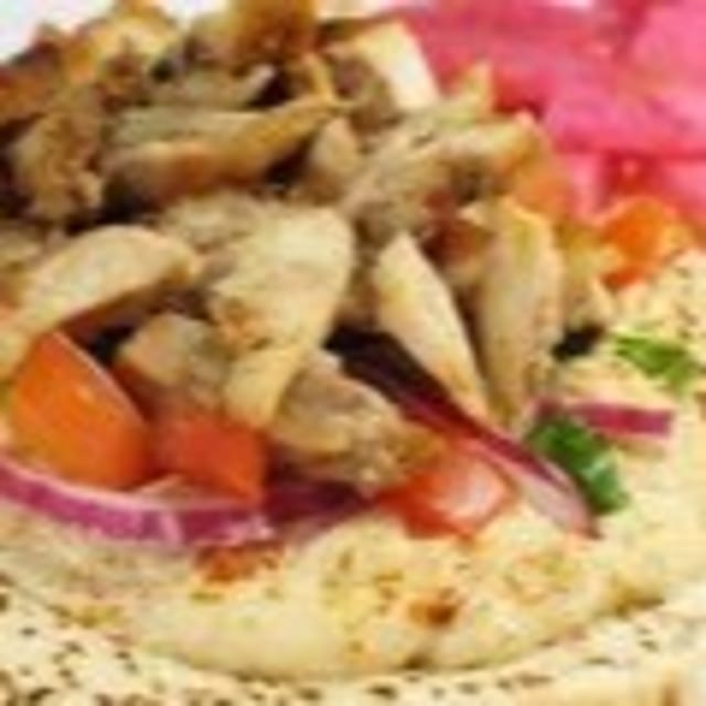 Chicken Gyro Sandwich.