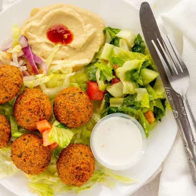 Falafel Plate.