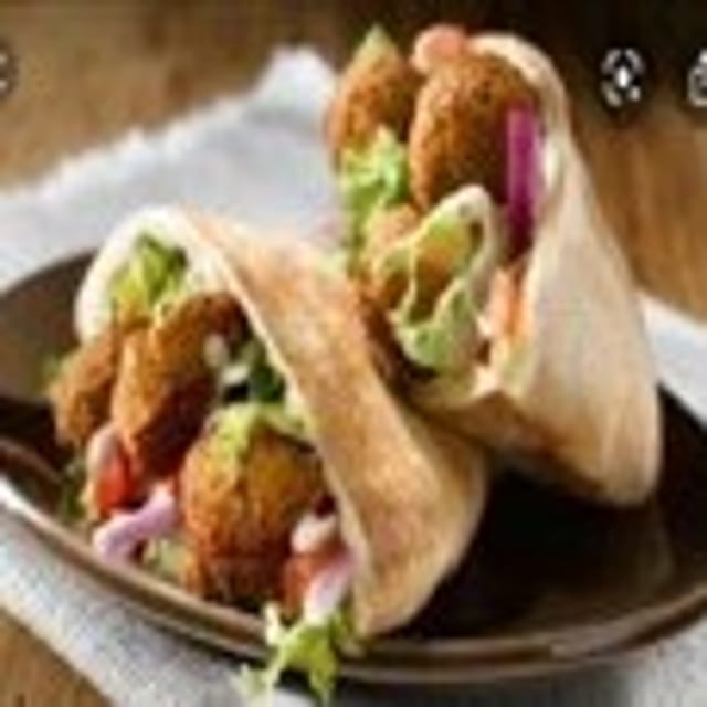 Falafel Doner Sandwich.